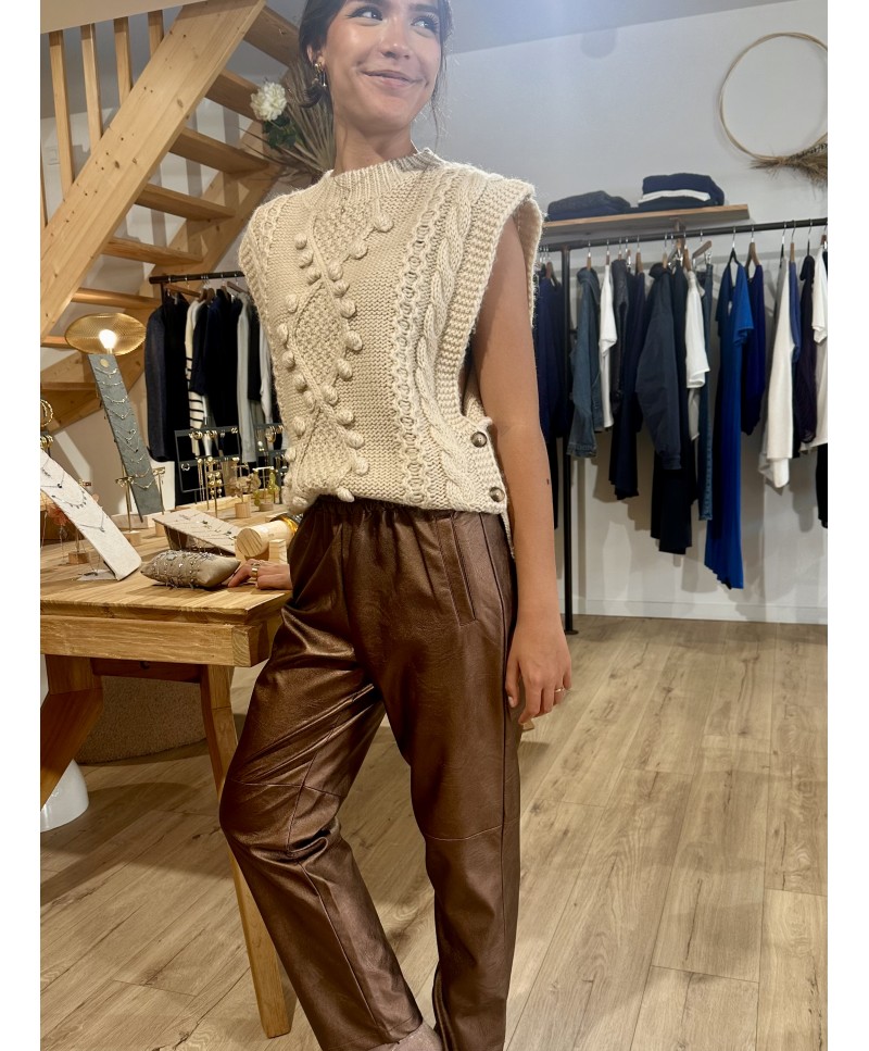 Pantalon femme Louizon Makana – coupe...