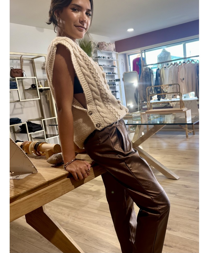 Pantalon femme Louizon Makana – coupe...