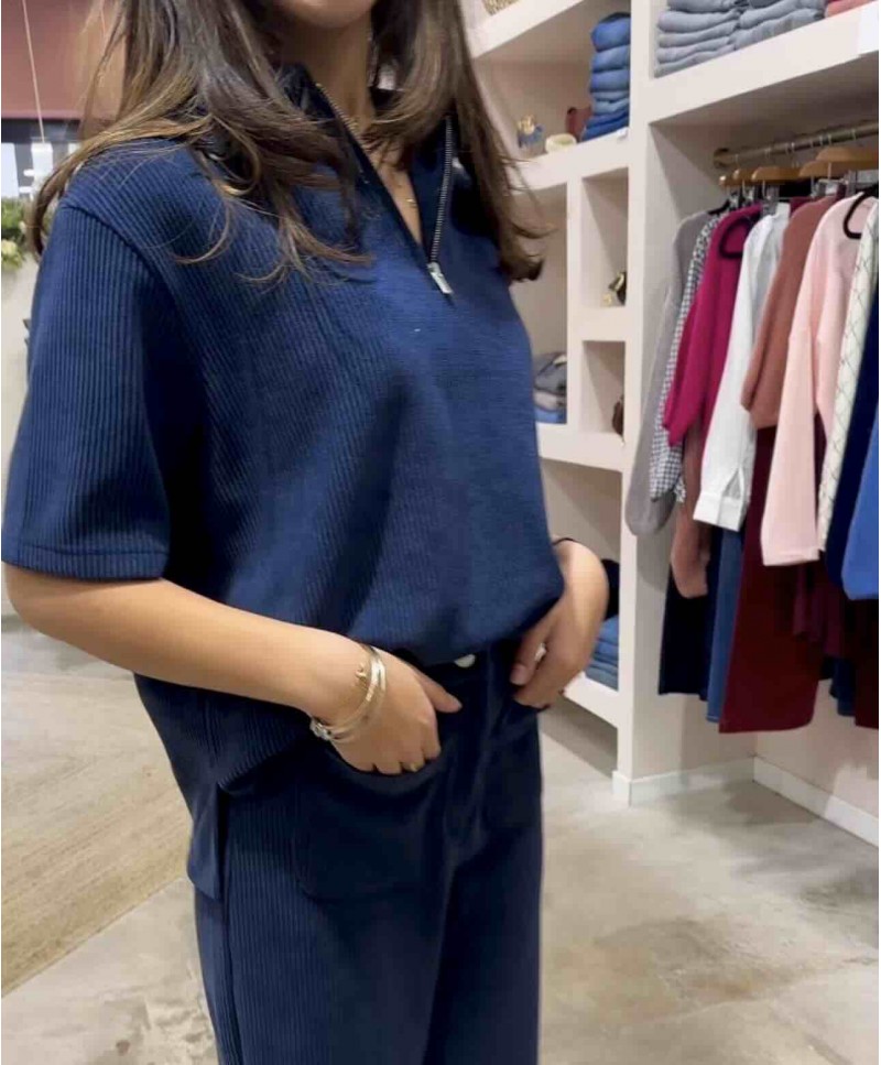 Polo Corduroy côtelé Ichi
