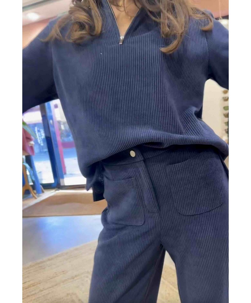 Polo Corduroy côtelé Ichi