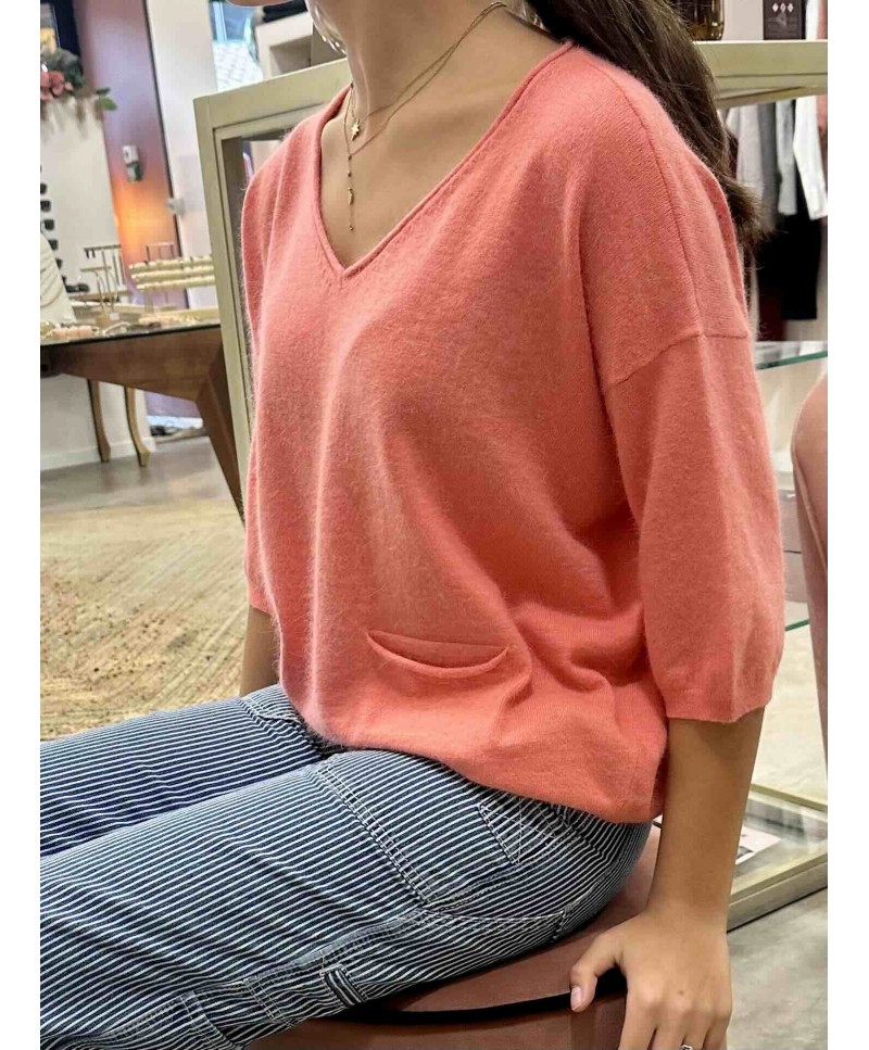 Pull Ida bonbon Rue Mazarine