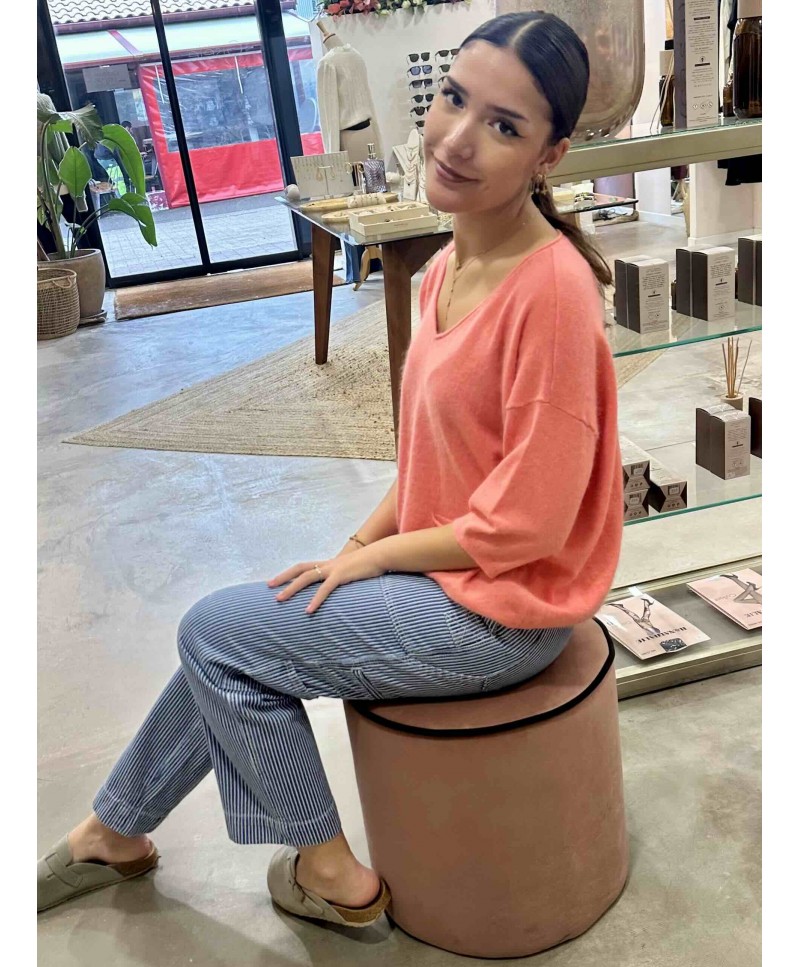 Pull Ida bonbon Rue Mazarine