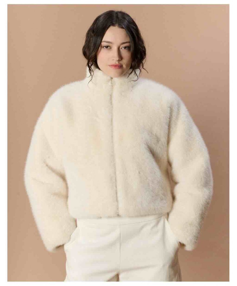 Manteau fausse fourrure THESY
