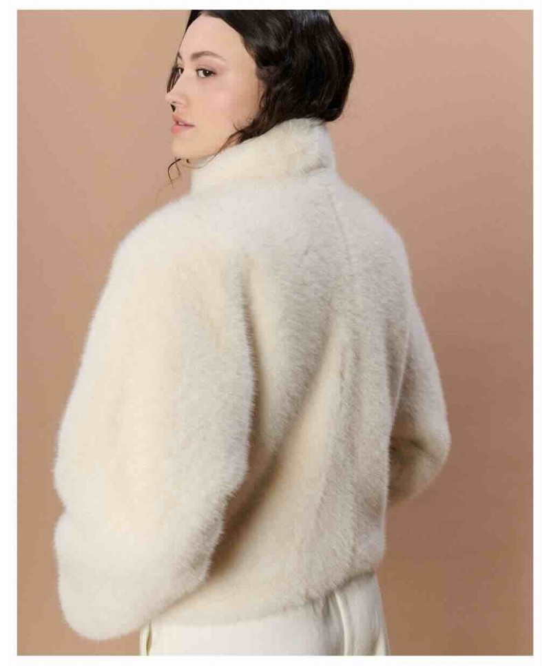 Manteau fausse fourrure THESY