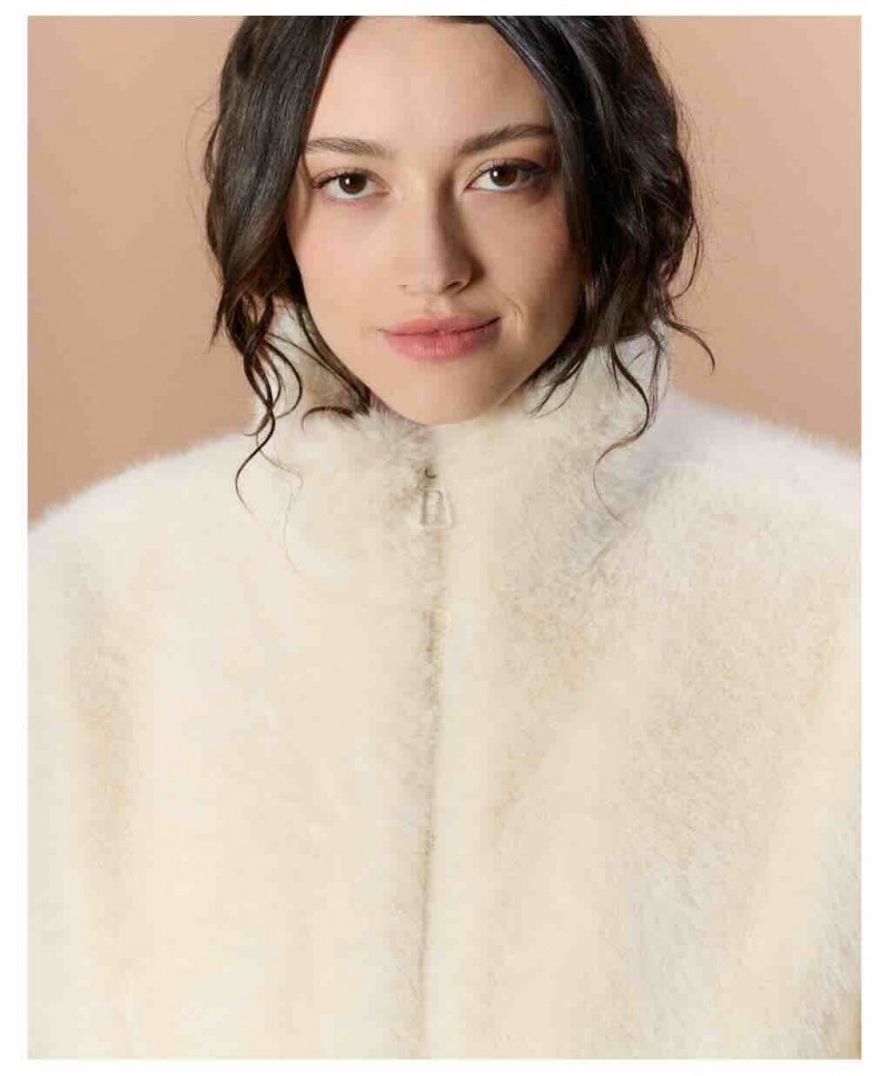 Manteau fausse fourrure THESY