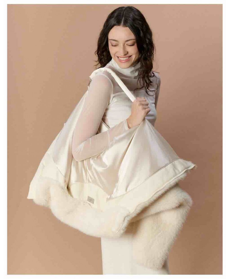 Manteau fausse fourrure THESY
