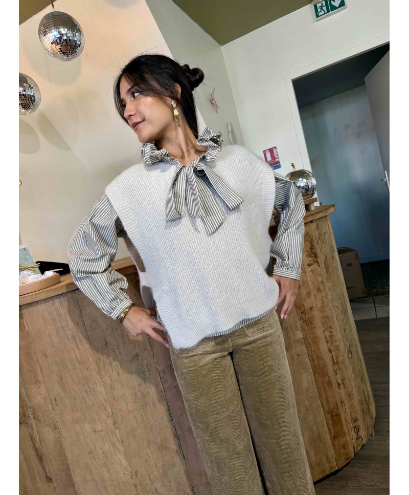 Pull sans manches Eli